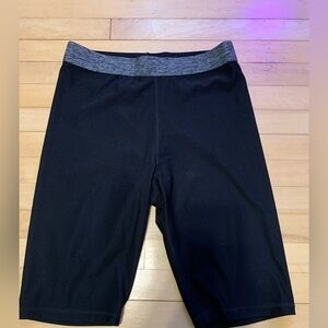 Athletic wear Black and Gray Shorts